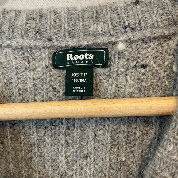 Roots | Classic Emery Crew neck Merino Wool Sweater | Size xs - Picture 8 of 11